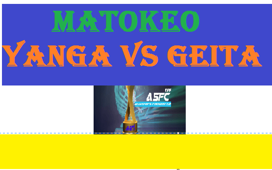 Matokeo Yanga vs Geita Gold