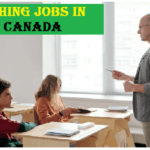 Teaching Jobs in Canada for Foreigners
