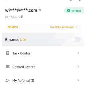 Aproved/verified Binance Account