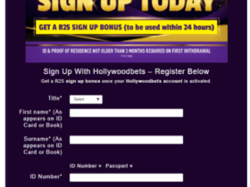 Hollywoodbets Registration