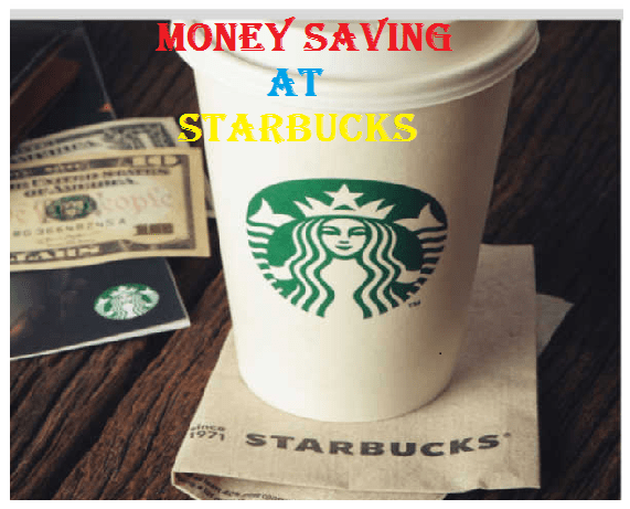 Save Money At Starbucks