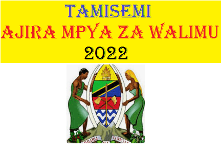 Majina Ajira Mpya za Walimu 2022