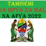Majina Walioajiriwa TAMISEMI 2022