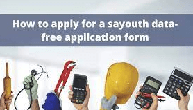 SA Youth data free application form | sayouth.mobi 2022