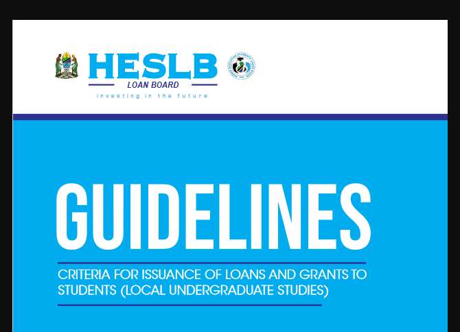 HESLB How To Apply For Loan