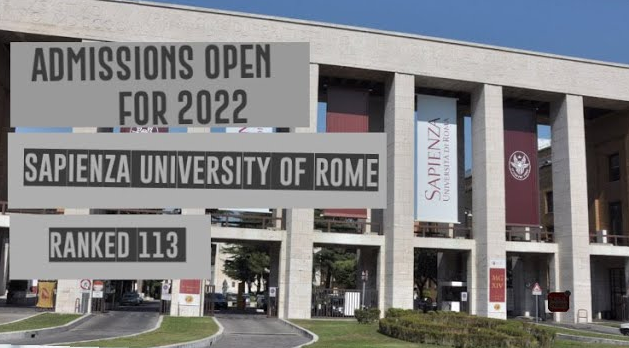 Sapienza University of Rome 2022