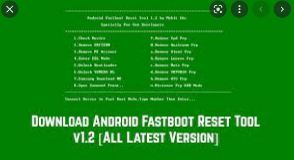 Android Fastboot Reset Tool v1.2 Download Latest Version 2022