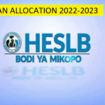 HESLB Names For Loan Allocation