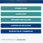 chamberlain student portal login