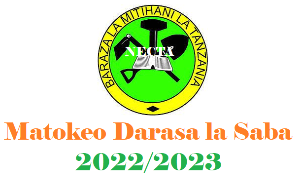 Matokeo Darasa La Saba 2022/2023