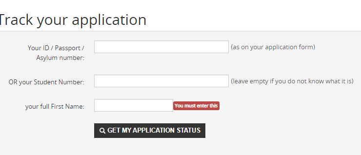 How To Check Your Application Status at CPUT