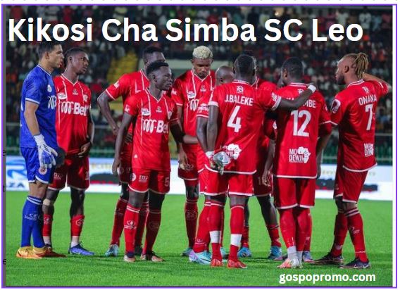 Kikosi Cha Simba SC vs Tembo FC Leo