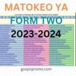 NECTA Matokeo ya Kidato Cha Pili 2023-2024 Tabora