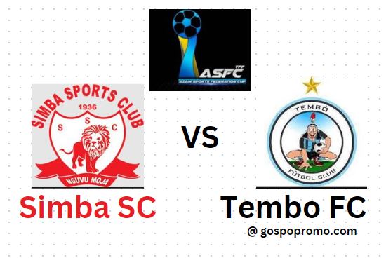 Matokeo Simba SC vs Tembo FC Leo Jan 31, 2024 Azam Sports Federation CUP