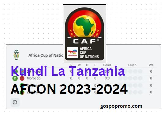 Kundi la Taifa Stars Tanzania AFCON 2023